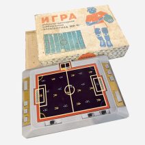 Игра Футбол Электроника ИМ-15 в коробке. Россия 1992 г.