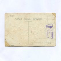 Открытка пасхальная "Цыплята и петух". Российская Империя до 1917 г.