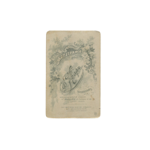 РИ. Квар Ф. Портрет малыша на стуле (Крестник). Кронштадт. 1912 г. Ч/б. 6,5 х 10,5 см