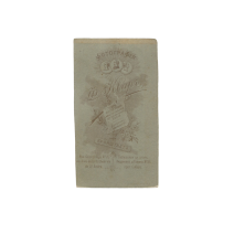РИ. Квар Ф. Портрет дамы в черном платье. Кронштадт. до 1917 г. Ч/б. 6,5 х 10,5 см. Обрезанные края.