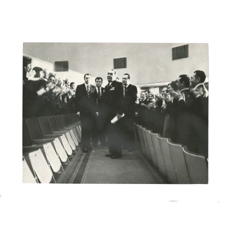 №  3 Приезд Л.И. Брежнева во Владивосток. Фото 18,5 х 24 см. Ч/б. СССР 1974 г.