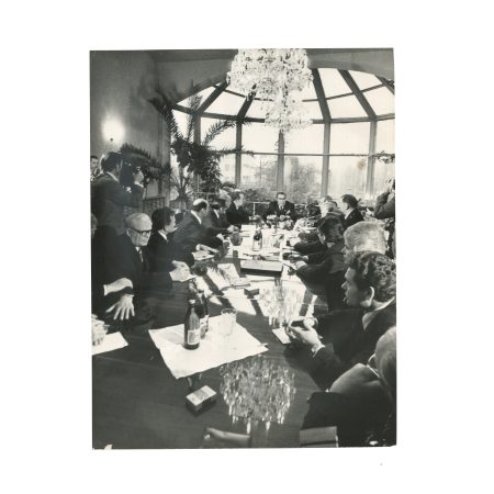 №  4 Приезд Л.И. Брежнева во Владивосток. Фото 18,5 х 24 см. Ч/б. СССР 1974 г.