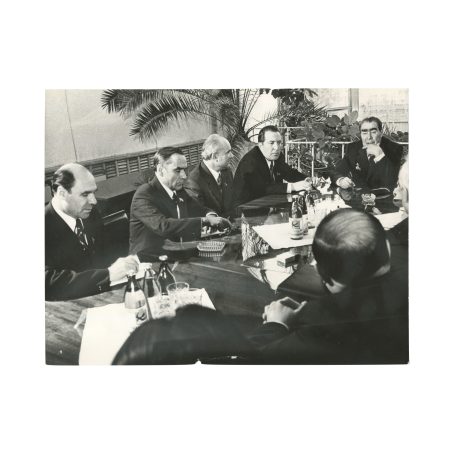 № 14 Приезд Л.И. Брежнева во Владивосток. Фото 18,5 х 24 см. Ч/б. СССР 1974 г.