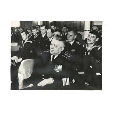 № 15 Приезд Л.И. Брежнева во Владивосток. Фото 18,5 х 24 см. Ч/б. СССР 1974 г.