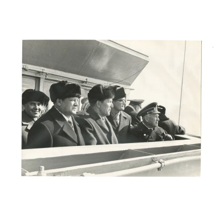 № 16 Приезд Л.И. Брежнева во Владивосток. Фото 18,5 х 24 см. Ч/б. СССР 1974 г.