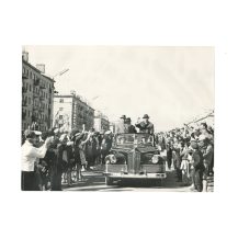 Фото Приезд Л.И. Брежнева во Владивосток (№19). СССР 1974 г.