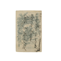 РИ. Квар Ф. Портрет девочки. Кронштадт. 1914 г. Ч/б. 6,5 х 10,5 см