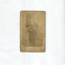Фото. L.Cluver. Петербург 1886-1920 гг. Российская Империя до 1917 г. Формат: 10,5 х 6,5 см¶