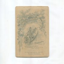 Квар Ф. Женщина с ребенком. Кронштадт. Размер 16,3 х 10,5 см
