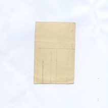 Фото. Студент в фуражке и дама в шляпке-тюрбан. 6,5 х 10,5 см. 1900-е гг. Оборот