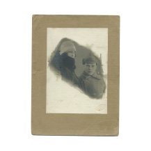 Фотография. Красноармеец с девушкой. ОСААВИАХИМ Спасск 1931 гг.